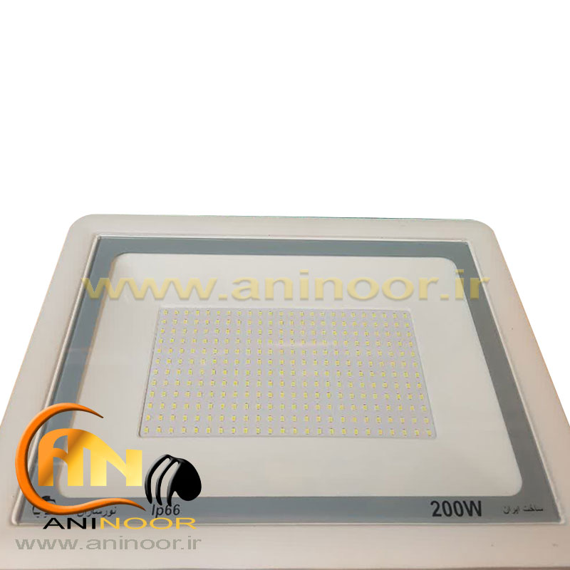 فروش پروژکتور 200 وات SMD نورسازان آلما IP66 بدنه سنگین